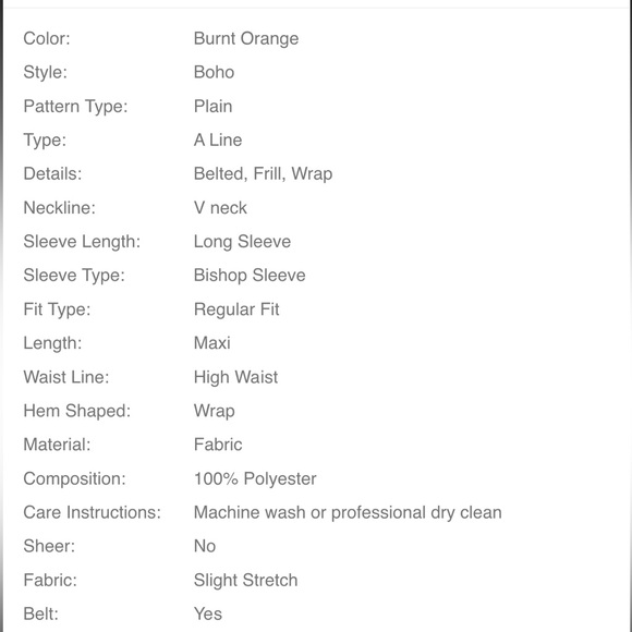 NEW SIMPLEE APPAREL Simplee Frill Trim Belted Wrap Hem Dress M - Picture 12 of 12